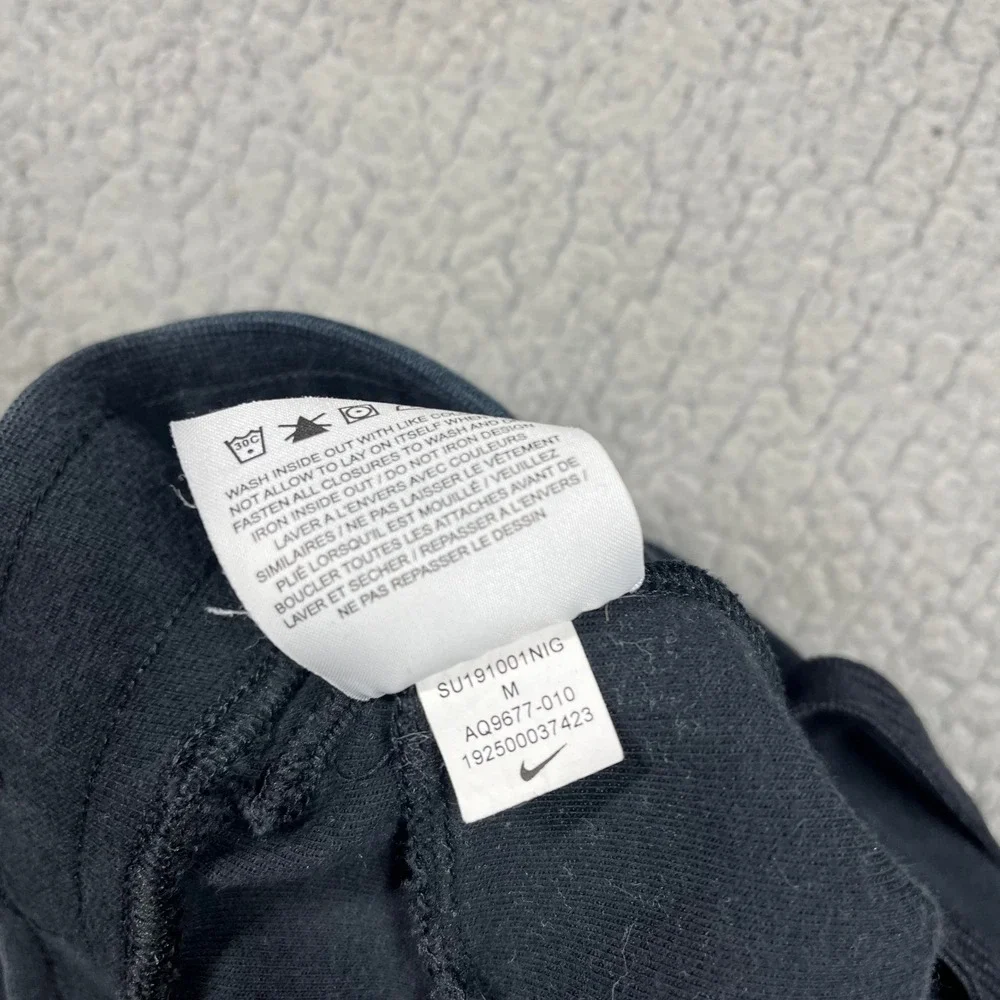 Nike Kids Sportswear Tech Fleece Cropped‎ Jogger Pants Black AQ9677-010 Medium
